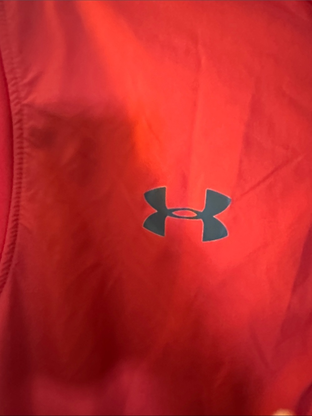 Under Armour Bright Red Performance Full-Zip Jacket - Picture 2 of 9